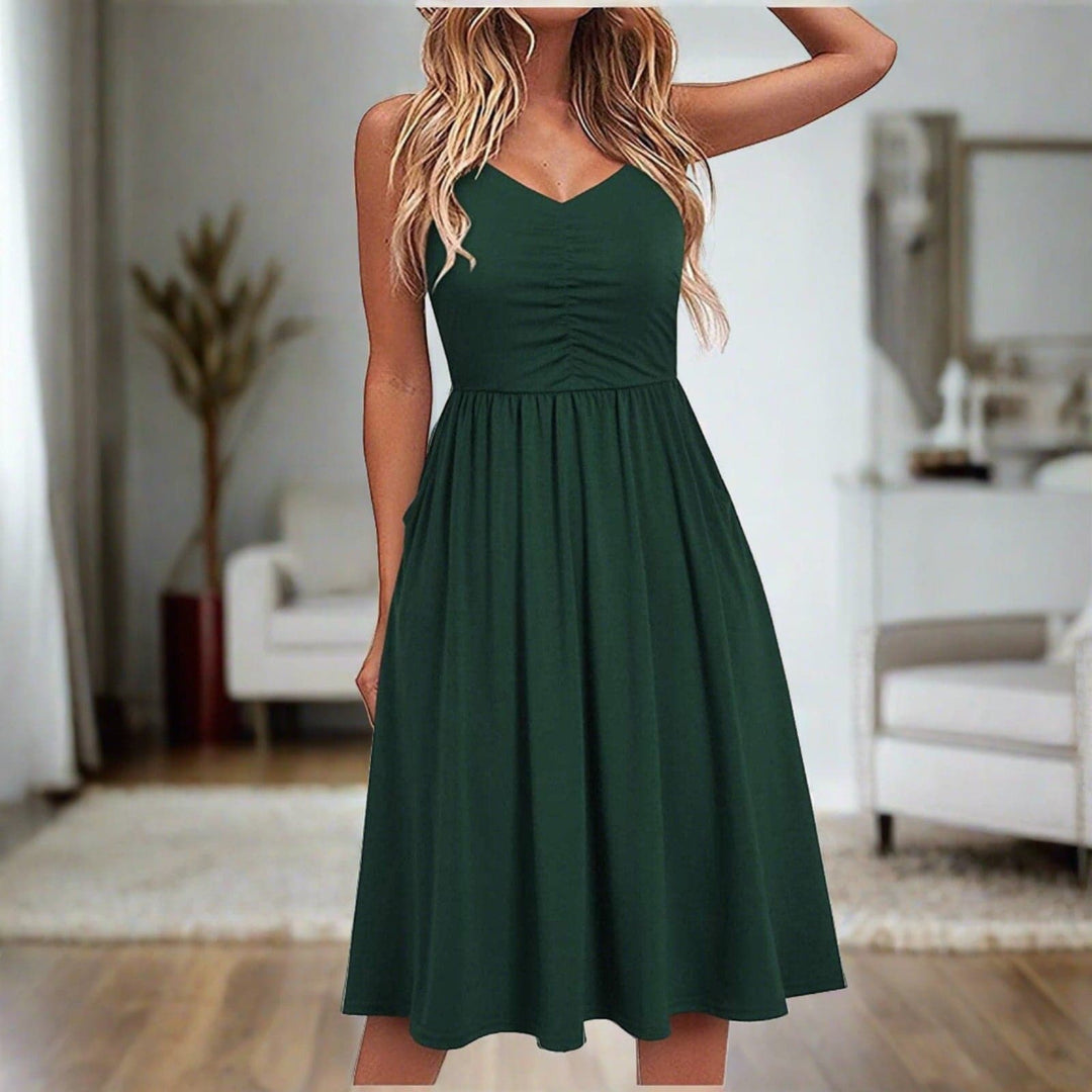 Mune Fashion | Elegant Midi Dress for Summer