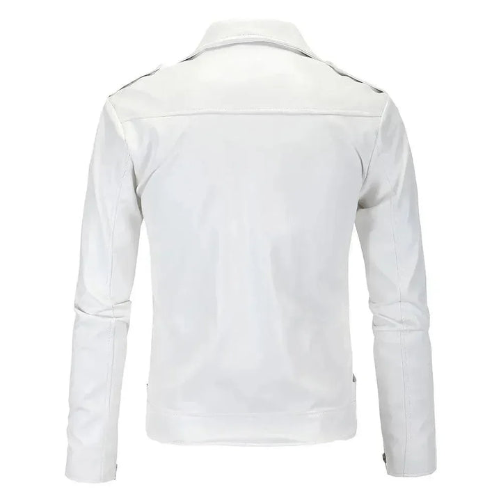Mune | Slim Fit Biker Men's Leather Jacket