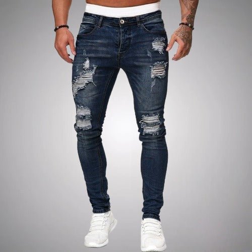 Mune Fashion | Stretch Ripped Jeans for Men