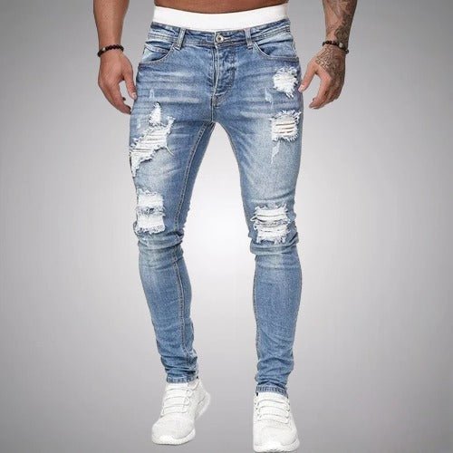 Mune Fashion | Stretch Ripped Jeans for Men