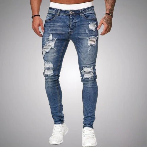 Mune Fashion | Stretch Ripped Jeans for Men
