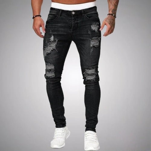 Mune Fashion | Stretch Ripped Jeans for Men