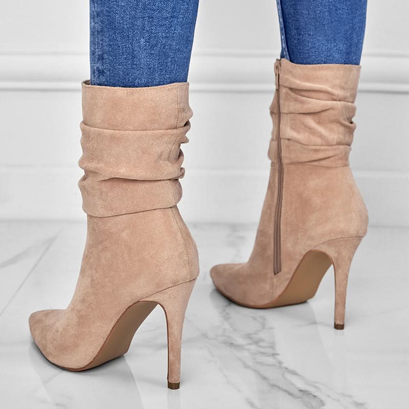 Mune | Elegant Ankle Boots with High Heel
