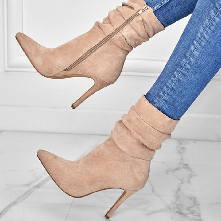 Mune | Elegant Ankle Boots with High Heel