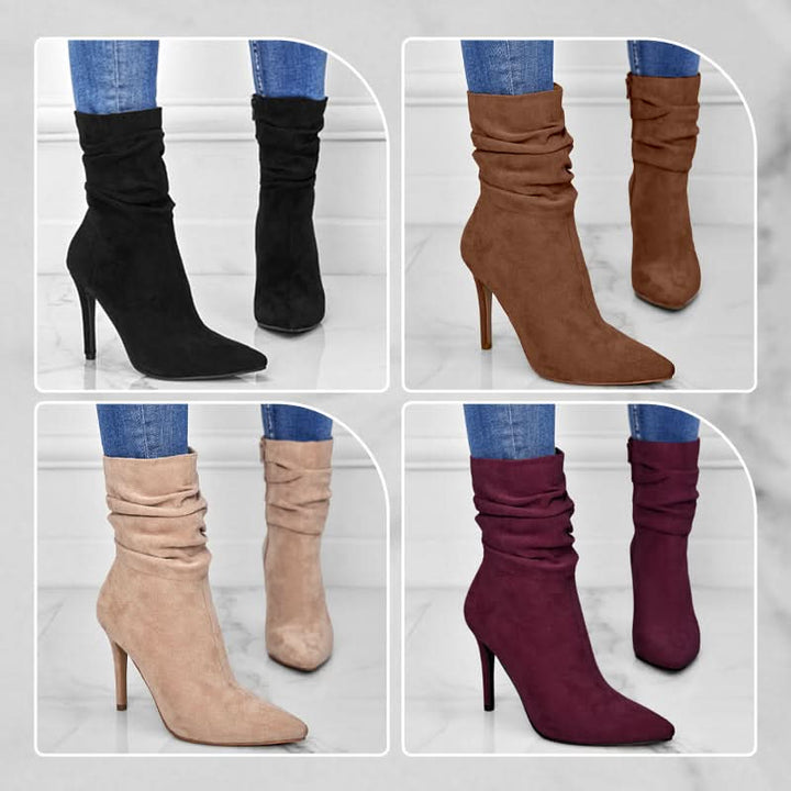 Mune | Elegant Ankle Boots with High Heel
