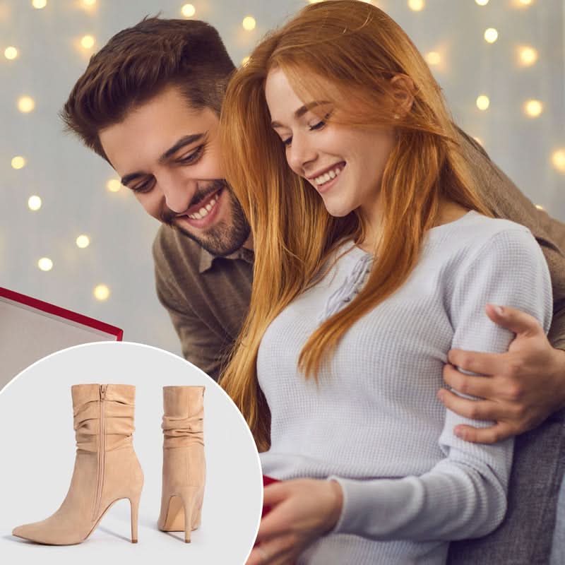 Mune | Elegant Ankle Boots with High Heel