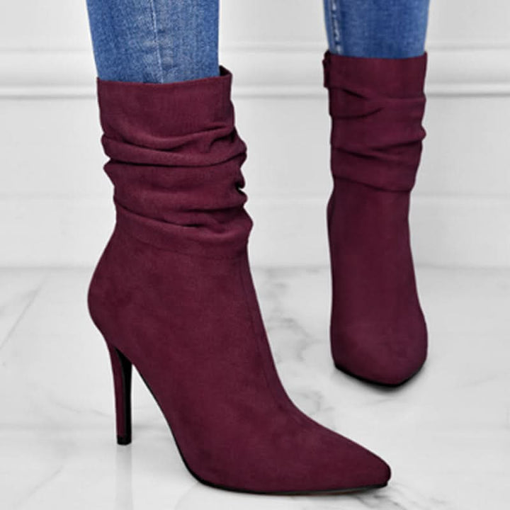 Mune | Elegant Ankle Boots with High Heel