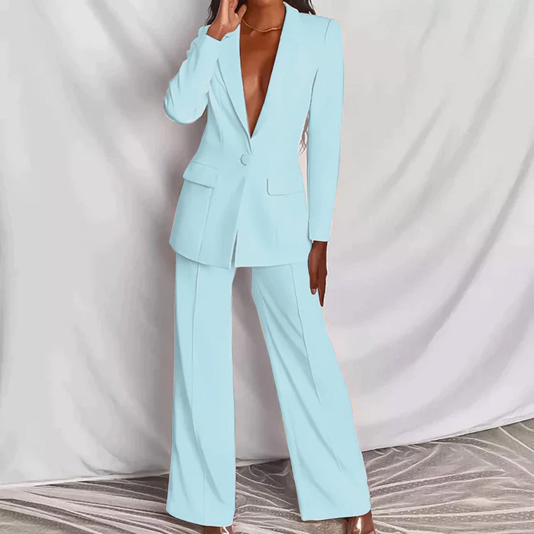 Mune Fashion | Elegant Ensemble Consisting of a Noble Blazer and Elegant Trousers