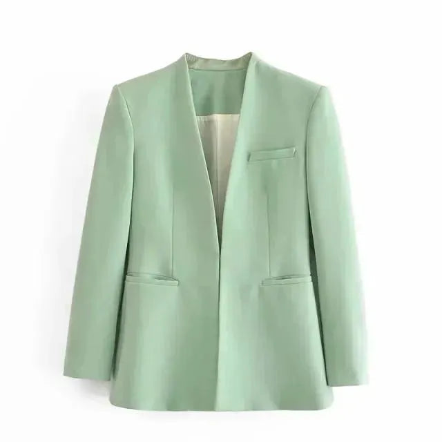Mune | The Imagination Formal Blazer Women Casual Solid Colors