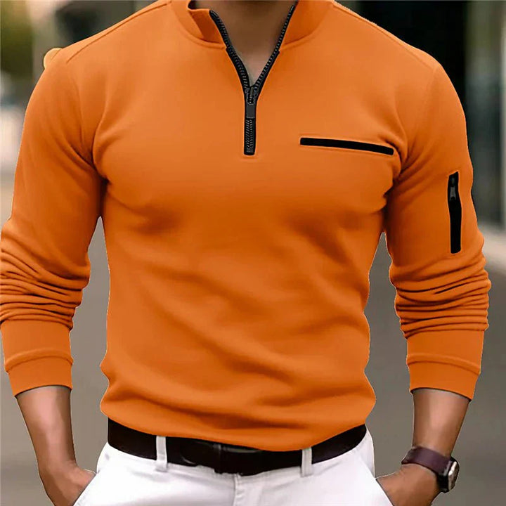 Mune Fashion | Men's polo with zipper