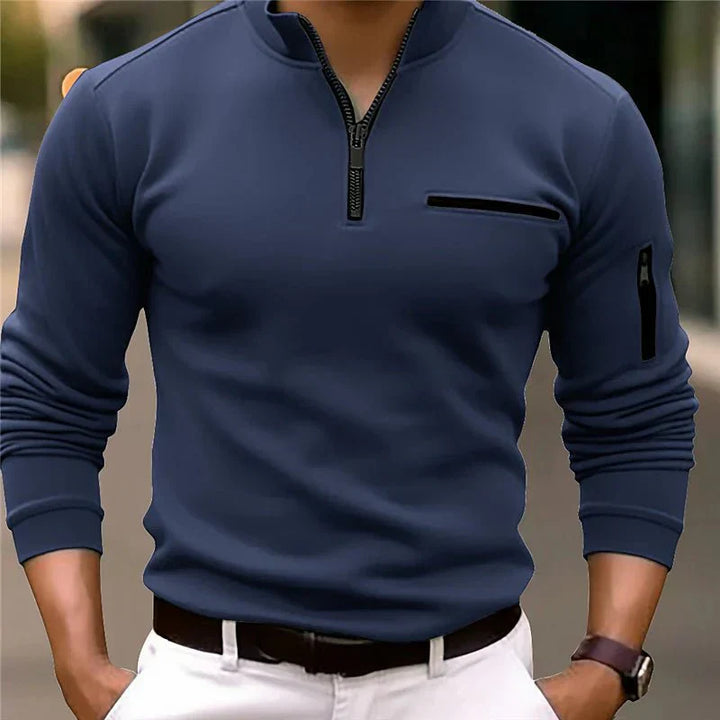 Mune | Men's Polo with Zipper