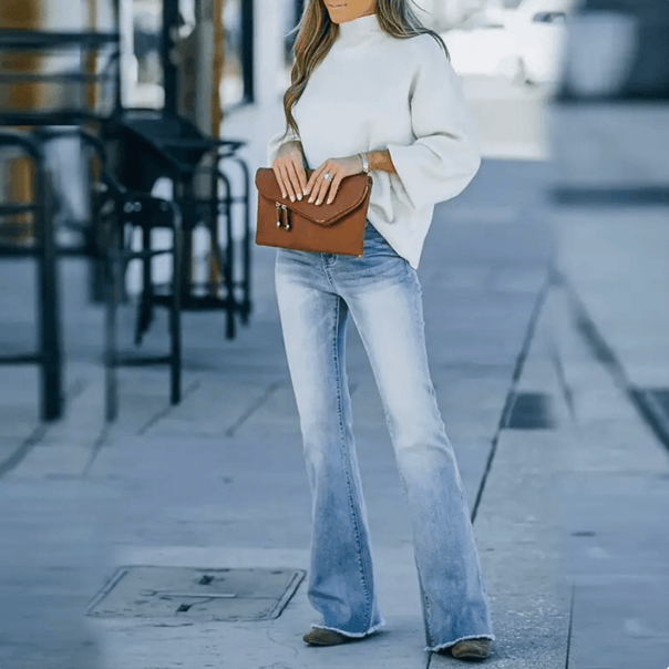Mune Fashion  | Women’s Spring High-Waist Straight Jeans
