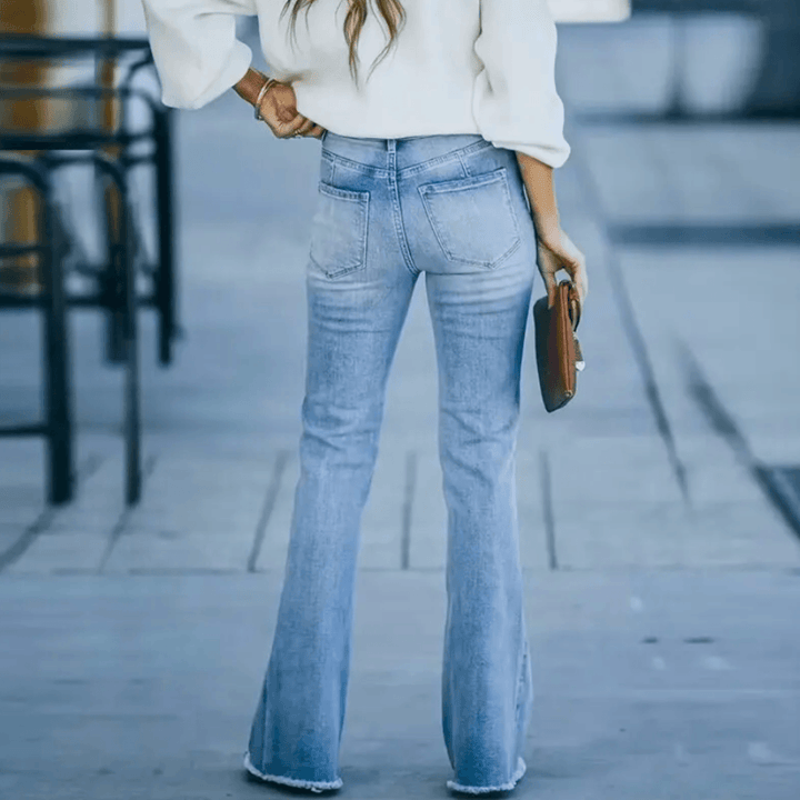 Mune Fashion  | Women’s Spring High-Waist Straight Jeans