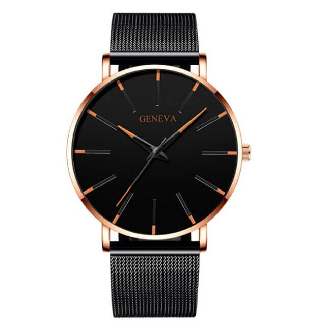 Mune Fashion - Ultra-flat Business Watch for Men