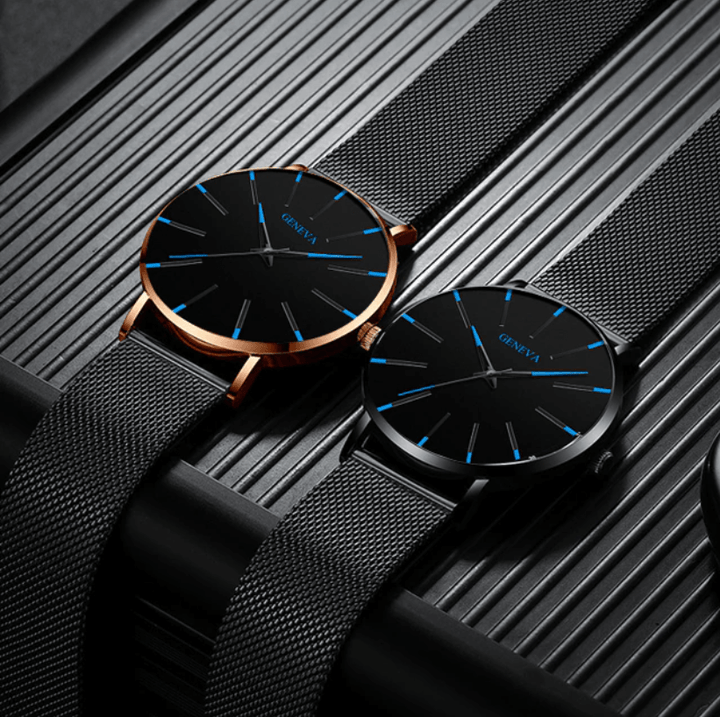 Mune Fashion - Ultra-flat Business Watch for Men