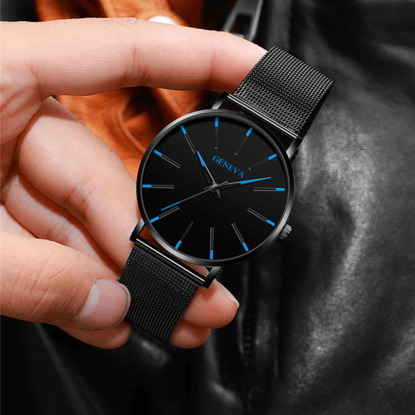 Mune Fashion - Ultra-flat Business Watch for Men