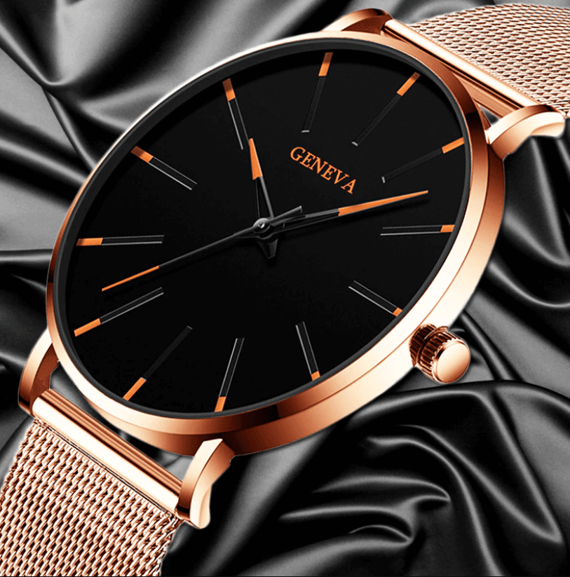 Mune Fashion - Ultra-flat Business Watch for Men