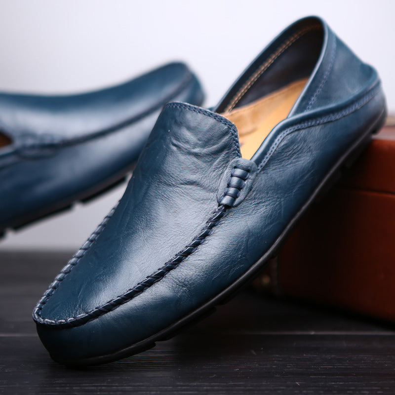 Men's loafers made of genuine leather Mune Fashion