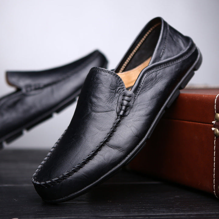 Men's loafers made of genuine leather Mune Fashion