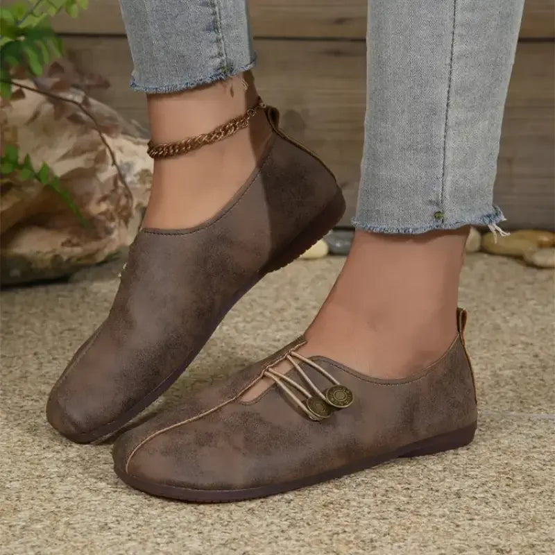 Mune Fashion | Elegant Ergonomic Flat Shoes with Soft Sole