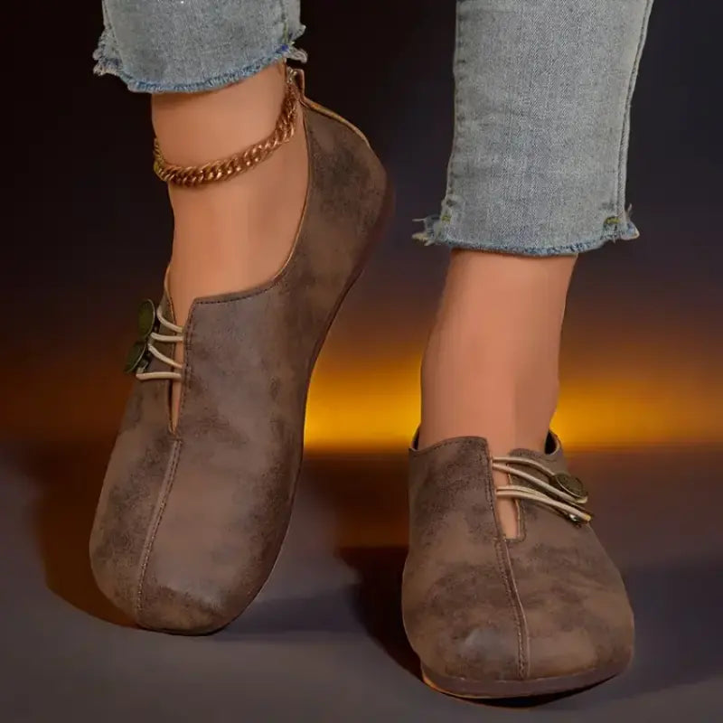Mune Fashion | Elegant Ergonomic Flat Shoes with Soft Sole