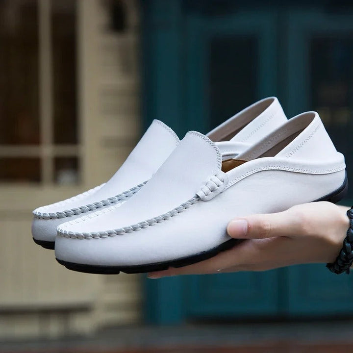 Men's loafers made of genuine leather Mune Fashion