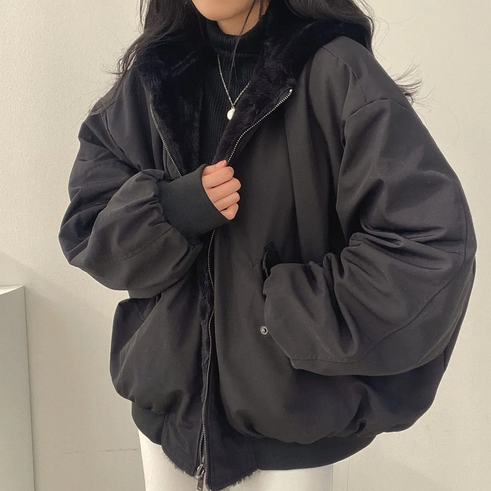 Mune | Comfortable double-layer winter jacket in Korean style