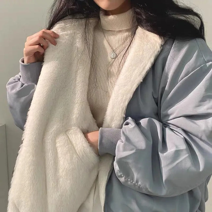 Mune | Comfortable double-layer winter jacket in Korean style