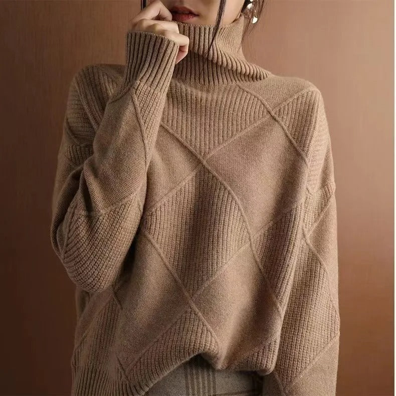 Mune | Pullover with turtleneck for women