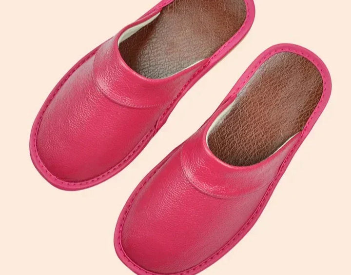 Mune | Comfortable Slippers for Men Made Of Black Cowhide