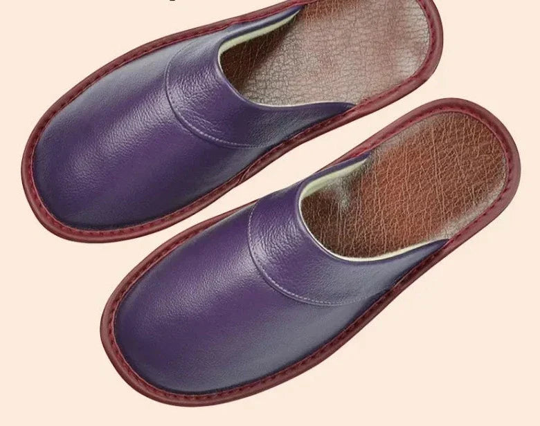Mune | Comfortable Slippers for Men Made Of Black Cowhide