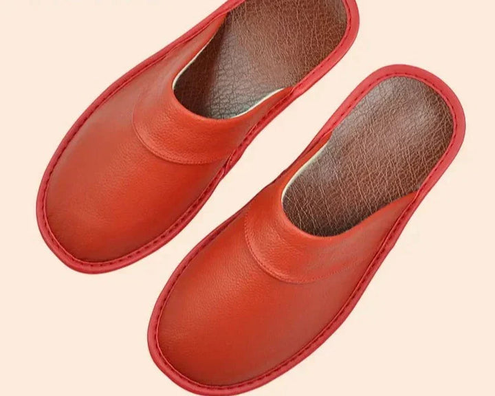Mune | Comfortable Slippers for Men Made Of Black Cowhide
