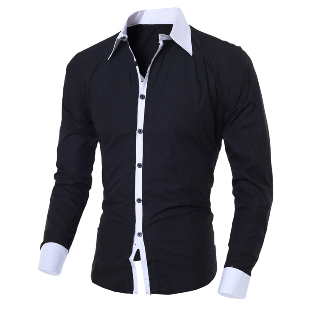 Mune | Two-Tone Slim Fit Men's Shirt