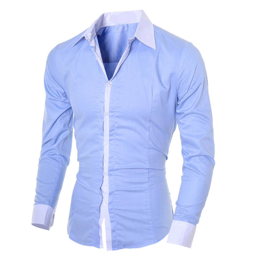 Mune | Two-Tone Slim Fit Men's Shirt