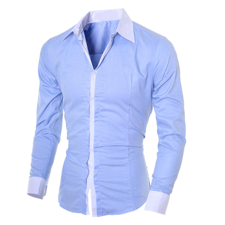 Mune | Two-Tone Slim Fit Men's Shirt