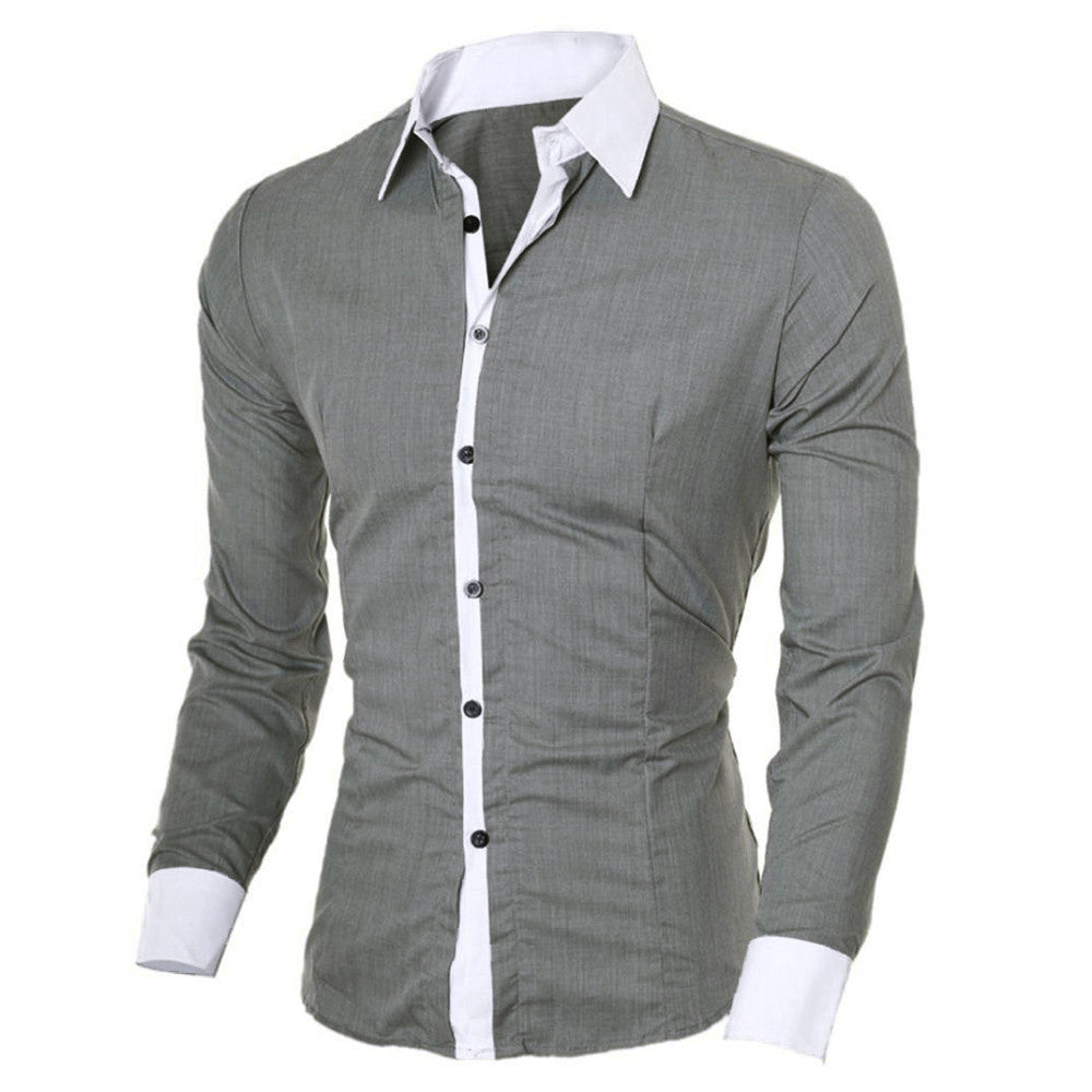 Mune | Two-Tone Slim Fit Men's Shirt