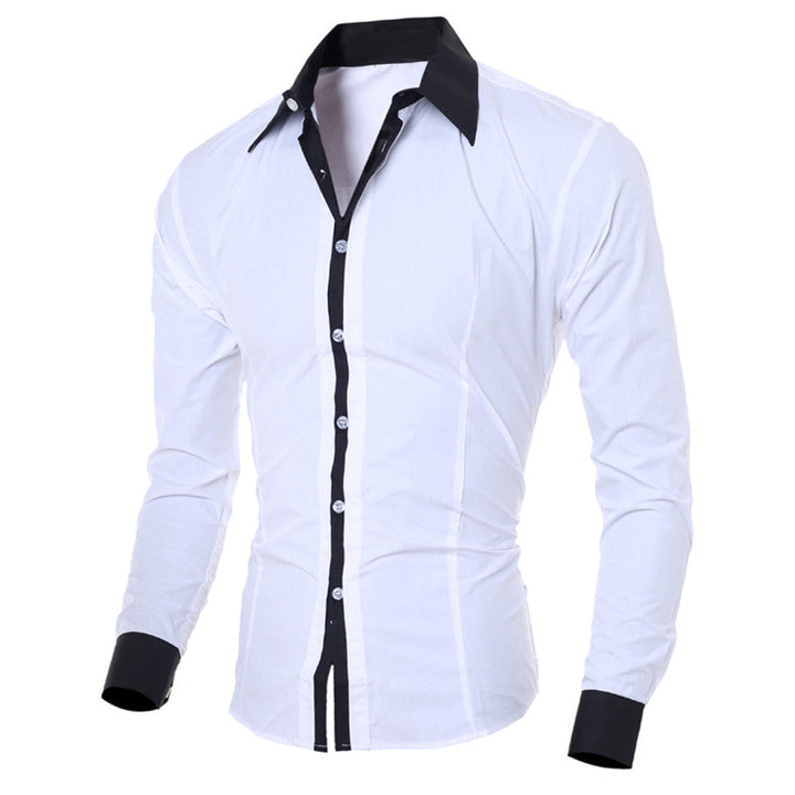 Mune | Two-Tone Slim Fit Men's Shirt