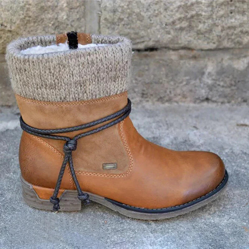 Mune | Leather Autumn Ankle Boots