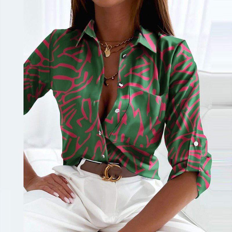 Mune | Blouse with Lapel Collar