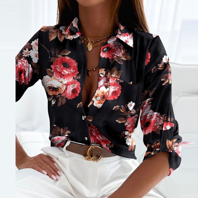 Mune | Blouse with Lapel Collar