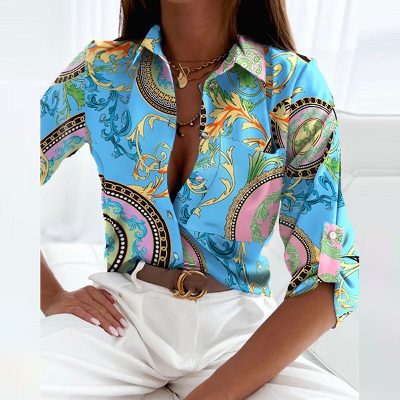 Mune | Blouse with Lapel Collar