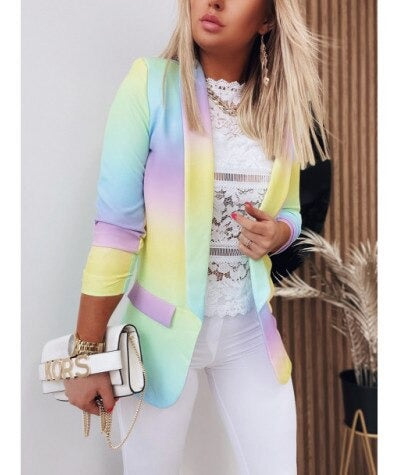 Mune | Long-Sleeve Tie-Dye Blazer