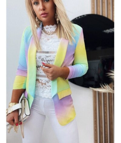 Mune | Long-Sleeve Tie-Dye Blazer