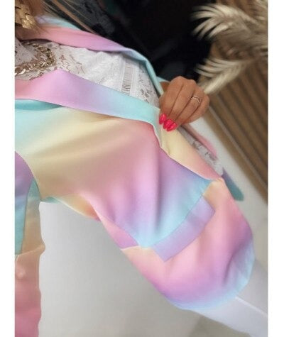 Mune | Long-Sleeve Tie-Dye Blazer