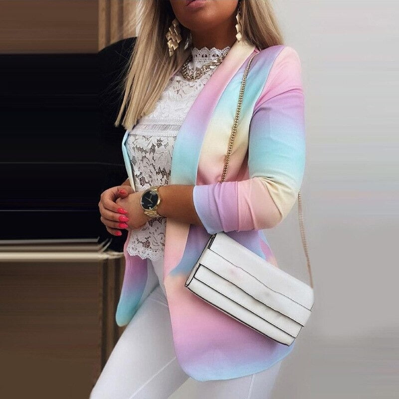 Mune | Long-Sleeve Tie-Dye Blazer