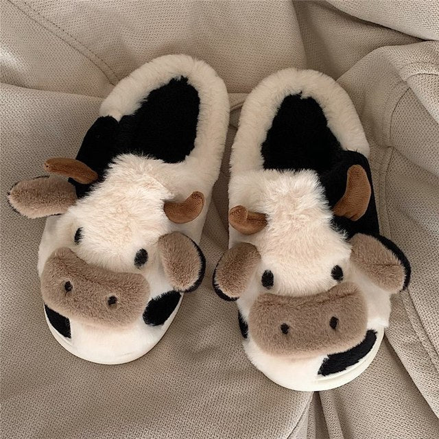 Mune | Animal print slippers